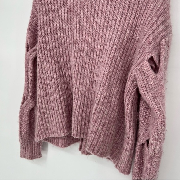 Jonathan Simkai Reagan Cardigan in Lilac Melange - Picture 10 of 16